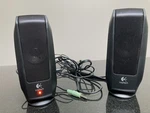 Logitech S-120 Desktop Speaker System Black. Fixed Price $10.00.