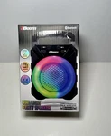 2BOOM BX116K Ring Light Party Speaker Bluetooth Fm Radio Color Change Led. Fixed Price $11.99.