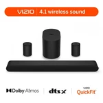 Vizio 4.1 Soundbar System With Dolby Atmos, Wireless Surround Speakers, Compact. Fixed Price $119.99.