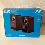 Logitech Z150 Multimedia Speakers Black 6W Wired Stereo For Pc Mac Laptops Etc.. Fixed Price $17.99.