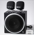 Logitech Z-340 3-PIECE (2.1) Multimedia Speaker System Featuring 33 Watts. Fixed Price $75.00.