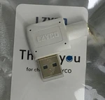 Angled Usb To 3.5MM Jack Audio Adapter By Lzyco White Tech Connect Compact New. Fixed Price $9.96.