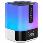 Night Light Bluetooth Speaker, 5 In 1 Touch Control Bedside Lamp Dimmable Mul.... Fixed Price $41.24.