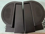 Vintage Acer Aspire Black Speaker Set Removable Stand Volume Bass Knob RM3-SP3. Fixed Price $20.95.