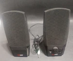 Gigaware 2.0 Multimedia Computer Speakers 3.5MM 40-299 W/ac-dc Adaptor Black. Fixed Price $15.83.