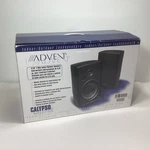 Advent Calypso Indoor/outdoor 2 Speakers Great Sounding Bass Excellent & Mounts. Fixed Price $49.99.