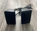 Pair Of Amazon Basics A100 Usb Powered Computer Speakers 1/8" Audio A-100. Fixed Price $8.00.