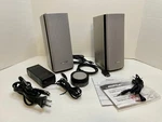 Bose Companion 20 Multimedia Speaker System Cables Control Pod Box Power Adapter. Fixed Price $145.00.