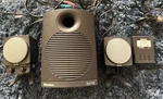 Boston Acoustics BA745 2.1 Computer Speaker System Sub & Satellites Working. Fixed Price $59.00.