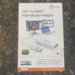 J5CREATE Usb Hdmi Multi-monitor Adapter For Mac & Windows JUA254 1080P. Fixed Price $13.30.