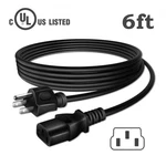 6FT Ul Ac Power Cord For Ion Audio IPA27 Road Warrior Speaker. Fixed Price $13.85.