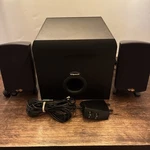 Klipsch Promedia 2.1 Thx Certified Desktop Computer Speaker System Black Euc. Fixed Price $145.00.
