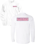 Alpha Tau Omega Fraternity Bella + Canvas Long Sleeve Shirt Ato - More Colors. Fixed Price $29.99.