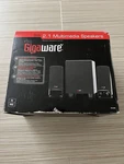 Gigaware 2.1 Multimedia Speakers 3 Piece Brand New Model 40-288. Fixed Price $80.00.