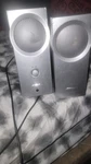 Bose Companion 2.0 Channel Wired Multimedia Speakers Aux 3.5MM Silver Black. Fixed Price $60.00.