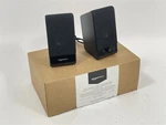 Lot Of 2 New Genuine Amazon Basics Usb-powered Speakers For Desktop Laptop. Fixed Price $24.98.