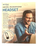 Vibe E-sential Swivel Microphone Headset With Adjustable & Clear Mono Sound. Fixed Price $12.99.