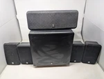 6PC Boston Acoustics MCS-160 Home Theater Speaker Set With Subwoofer. Fixed Price $116.00.