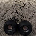 Creative Pebble V2 2.0 Speaker System Black - 51MF1695AA000 + Power Adapter. Fixed Price $14.99.