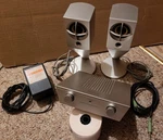 Sony Active 2 Channel Computer Speaker System SRS-Z1 Tested Working Complete. Fixed Price $149.99.
