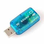 External Usb 2.0 To 3D Virtual Audio Sound Card Adapter Converter 7.1 Ch. Fixed Price $6.49.