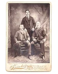 3 Men Portrait C1920S Moustaches Bowler Hats Speakers Sgi Paterson Nj Photograph. Fixed Price $16.99.