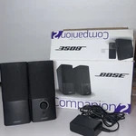 Bose Companion 2 Series Iii Multimedia Speaker System Tested Original Box. Fixed Price $69.95.