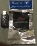 Rosewill RCAC-17001 7.1 Channel Usb External Stereo Sound Adapter, Plug & Play. Fixed Price $5.00.