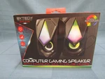 Bytech Computer Gaming Speakers With Changing Rgb Multi-color Led Lights. Fixed Price $9.99.