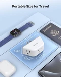 Trond Prong To Outlet Adapter, 3AC-2 Plug, 1 Pack, White. Fixed Price $12.62.