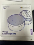 Lenovo Go Wired Speakerphone Storm Grey GXD1C82051. Fixed Price $62.00.