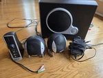 Vintage Gateway G-max 2100 Speaker System W/controller, Sub & Front (tested). Fixed Price $15.89.