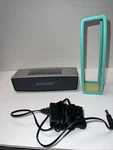 Bose Soundlink Mini Bluetooth Speaker Silver-with Charger & Case-tested Works. Fixed Price $87.85.