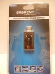 Sabrent Usb - Sbcv Audio Stereo Sound Adapter New In Box. Fixed Price $27.00.