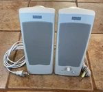 Altec Lansing ACS21W Computer Speakers Multimedia System - White. Fixed Price $15.90.