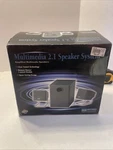 New Open Box Multimedia 2.1 Speaker System Micro Innovations. Fixed Price $32.00.