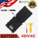 4DV4C Laptop Battery For Dell Xps 1810 1820 Series Tablet 063FK6 69WH. Fixed Price $29.59.
