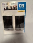 Hp Truly Mobile Virtual Surround Sound Usb Speakers. 2 Pack PM107A#ABA.. Fixed Price $19.99.