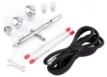 Airbrush Set For Gravity Feed With Cup Sizes And NOZZLES(0.3, 0.5 0.8MM). Fixed Price $47.59.