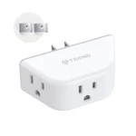 Trond Prong To Outlet Adapter, 3AC-2 Plug, 1 Pack, White. Fixed Price $13.35.