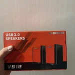 Vaensong V512 Suround Computer Speakers, Usb 2.0, W/3.5MM Cable, Blue. Fixed Price $24.95.