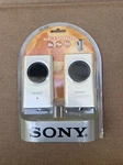 Sony SRS-M30 Portable Active Speaker System For Cd MP3 Walkmans Sealed Nos. Fixed Price $74.99.