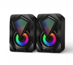 New- Njsj Computer Speakers With Colorful Rgb Lights, Usb Powered 3.5MM Aux-. Fixed Price $58.00.