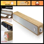 Mica Computer Speakers, Vintage Wired Sound Bar, Retro Wooden Mini. Fixed Price $71.99.