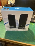 Cyber Acoustics CA-2014 Multimedia Desktop Computer Speakers. Fixed Price $9.00.