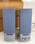 Nos Sony Vaio Powered Computer Desk Speakers Model PCVA-SP2 (no Supply). Fixed Price $49.99.
