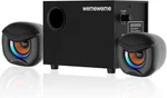 Computer Speakers, Pc With Subwoofer, 2.1 Gaming For Desktop. Fixed Price $29.65.