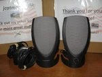 Used Harman Kardon (dell) HK-206 Computer Speakers W/yamaha PA-5D Power Supply. Fixed Price $29.50.