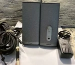 Bose Com 2 Series Ii Port Speaker System All Audio & Power Cords Tested Extra. Fixed Price $49.89.