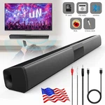 Surround Tv Sound Bar System 4 Speaker Wireless Bluetooth Subwoofer Home Theater. Fixed Price $32.99.